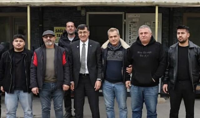 Kütahya'da Başkan Kahveci'den taksi duraklarına ziyaret
