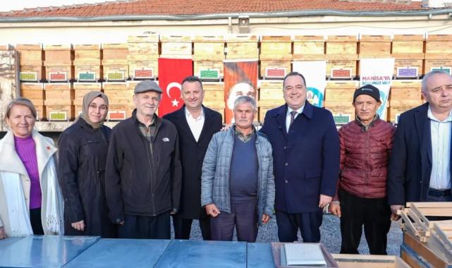 Manisa Büyükşehir'den arıcılara güçlü destek