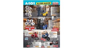 25 Aralık'ta A101'de Endüstriyel Forklift Seçenekleri Dikkat Çekiyor