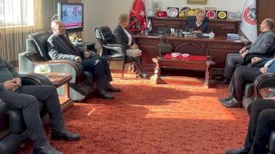 Erzurum'da İYİ Parti'den oda ve dernek ziyareti
