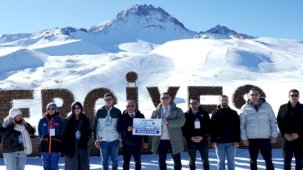 Kayseri Büyükşehir Türk Kayak Merkezleri Birliği'ni ağırladı