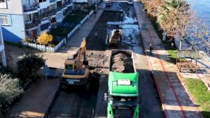 Kocaeli Gölcük Halıdere Sahil Caddesi'ne kapsamlı yenileme