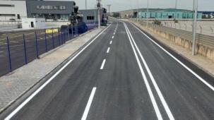 Kocaeli Railport’ta asfalt ve yol çizgileri tamamlandı