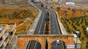 Mardin Yeşilli'de yol seferberliği