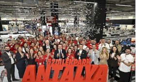 MediaMarkt yılın son mağazasını Antalya'da açtı
