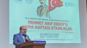 Mehmet Akif Ersoy Gölcük’te anıldı