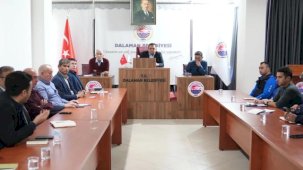Muğla Dalaman’da doğalgaz çalışmaları toplantısı yapıldı