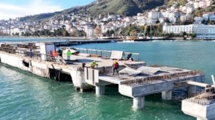 Ordu'da Altınordu rıhtımı yeniden canlanıyor