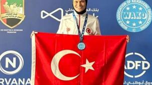 Sakaryalı kick boksçu Dünya 3’üncüsü oldu