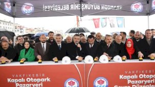 Trabzon Vakfıkebir’e modern pazaryeri ve otopark