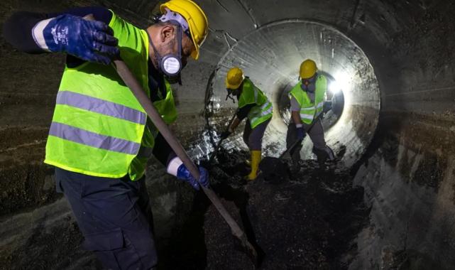 Yeraltı temizliği İzmir Körfezi'ne nefes oluyor