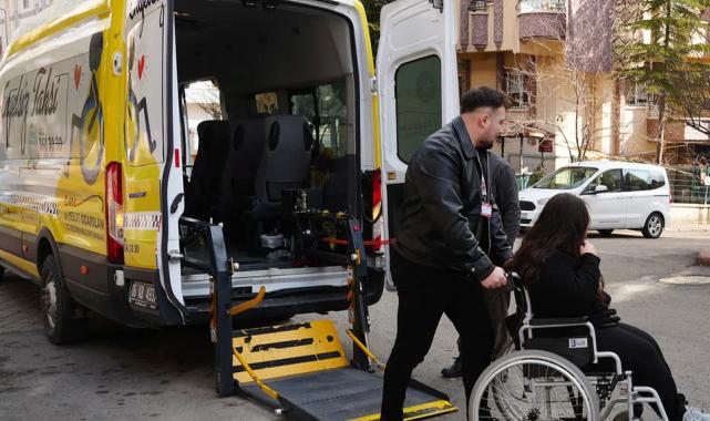 Ankara Keçiören’de engelsiz ulaşım hizmeti