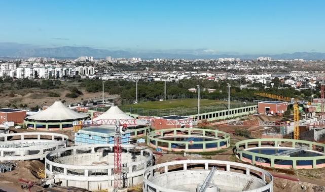 Antalya'da Lara Atıksu Arıtma Tesisi kapasitesi iki katına çıkacak