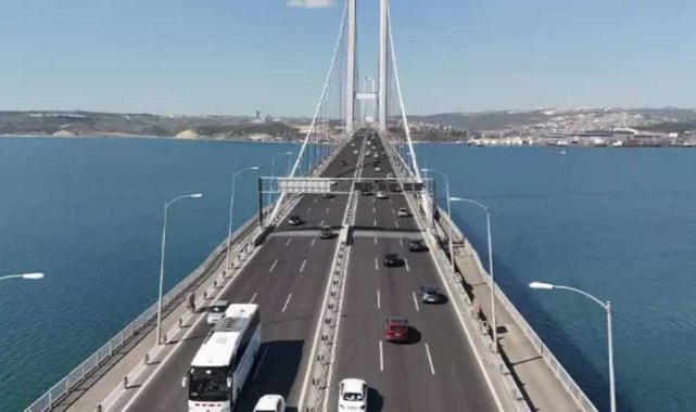 Bakan Uraloğlu açıkladı: 2025 yılında köprülerden 1 milyar 122 milyon araç geçti