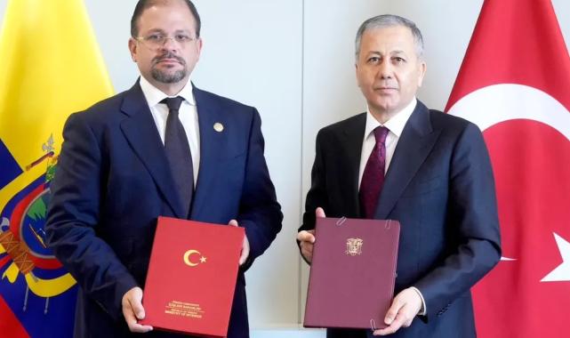 Bakan Yerlikaya, Ekvatorlu mevkidaşıyla görüştü