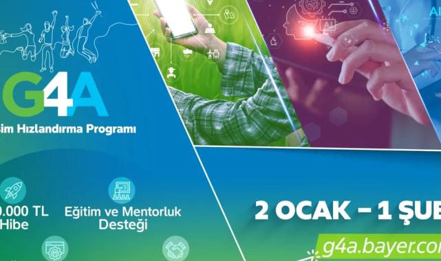 Bayer’in G4A Girişim Hızlandırma Programı’na Başvurmak için Son 1 Hafta