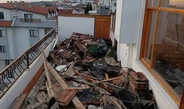 Fırtına mağduru şehit ailesine Kocaeli Büyükşehir'den destek
