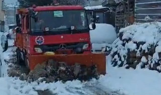 İstanbul Maltepe Belediyesi kar yağışına karşı teyakkuzda
