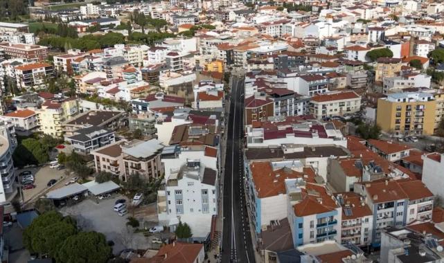 İzmir Büyükşehir’den Seferihisar’a konforlu cadde