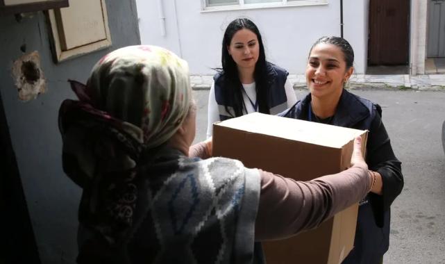 İzmir Çiğli'de gıda kolisi seferberliği