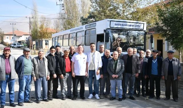Kayseri Büyükşehir'den gezici diş kliniği