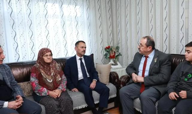 Kocaeli'de ilk ziyaret şehit ailelerine yapıldı
