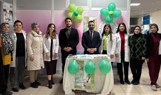 Kozluk'ta serviks kanseri farkındalık etkinliği düzenlendi