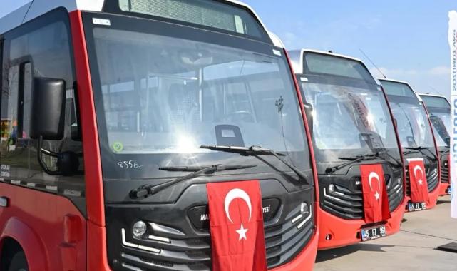 Manisa'da toplu taşımaya 12 yeni araç