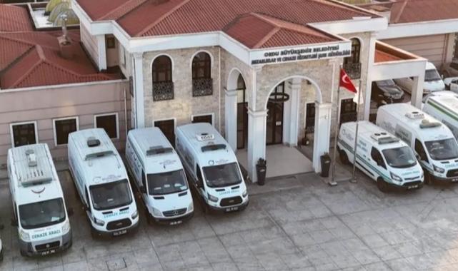 Ordu’da cenaze hizmetleri filosu güçlendi