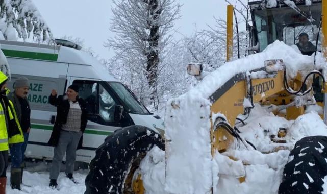 Ordu’da kar mesaisi! 457 mahallenin yolu açıldı