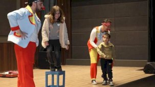 Konya Karatay'da okula 'sanat dolu mola' etkinliği