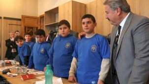 Mustafa Palancıoğlu Sanat Melikgazi'de öğrencilerle buluştu