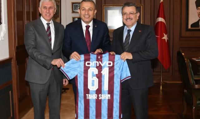 Trabzon'da Başkan Genç Vali Şahin’i ziyaret etti
