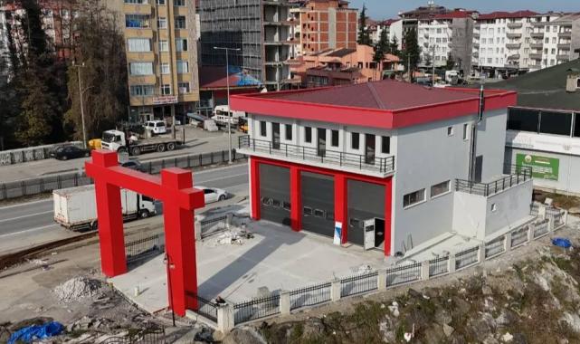 Trabzon’da iki yeni itfaiye binaları tamamlandı