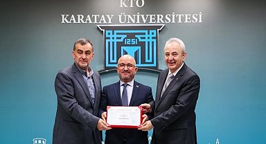 KTO Karatay Üniversitesi ev sahipliğinde, TS ISO 46001 Belge takdim töreni gerçekleştirildi