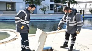 Antalya'da haşere ve vektörlere karşı kış mücadelesi