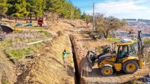 Denizli’de 2 bin 718 metrelik içme suyu hattı yenileniyor