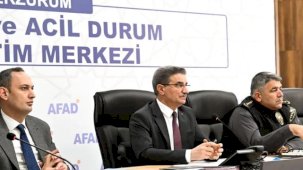 Erzurum'da yoğun kar: Bin 167 mahalle yolu kapalı