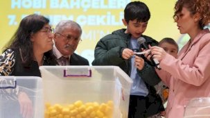 İstanbul Beylikdüzü'nde 'hobi bahçeleri'nde kura heyecanı