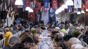 İzmir Büyükşehir Tire'de sofra kurdu