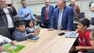 Kayseri Talas'ın 'Apartman Kütüphane' projesine büyük ilgi