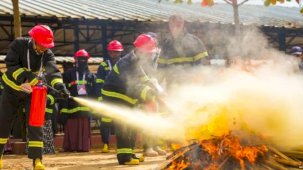 Konya Büyükşehir ve TİKA'dan mültecilere acil durum eğitimi