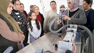 Mersin’de kadın üreticilere destek