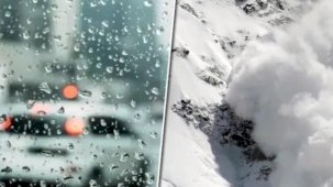 Meteoroloji’den çığ ve yağış uyarısı