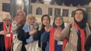 Şehit yakınları Umre'den döndü