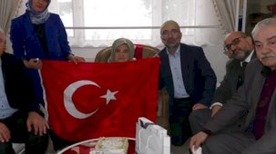 Trabzon'da şehit aileleri ve gazilere vefa ziyareti