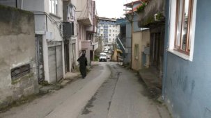 Trabzon'da Toklu Mahallesi’nde yol sorunu çözülüyor