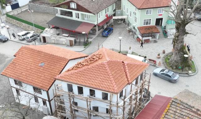 Tarihi yapı Büyükşehir’le gün yüzüne çıkıyor