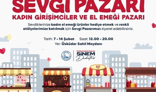 Üsküdar'a Sevgi Pazarı kuruluyor