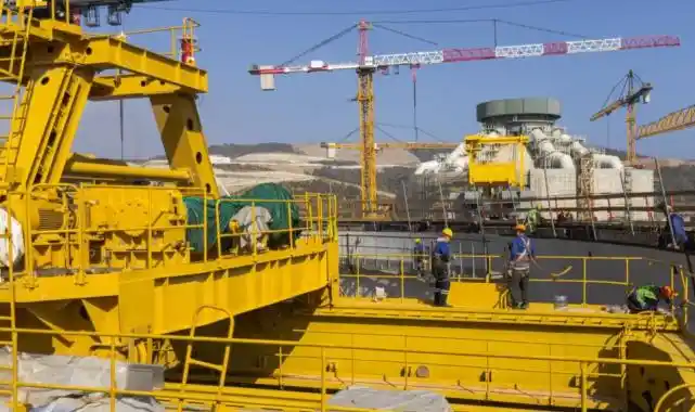 Akkuyu NGS’nin İkinci Güç Ünitesinde Kutup Vinci Kuruldu